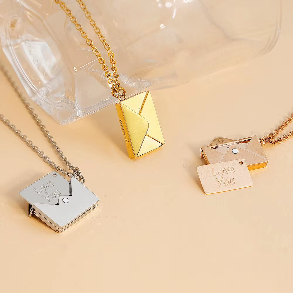 LoveLocket™ Hidden Message Necklace
